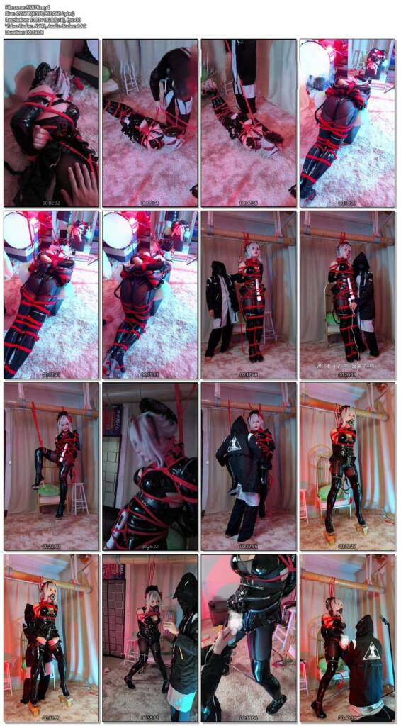 图片[3]-【职业胸手】怪盗W入侵败北的惩罚游戏【伪娘】 -视频-5元站