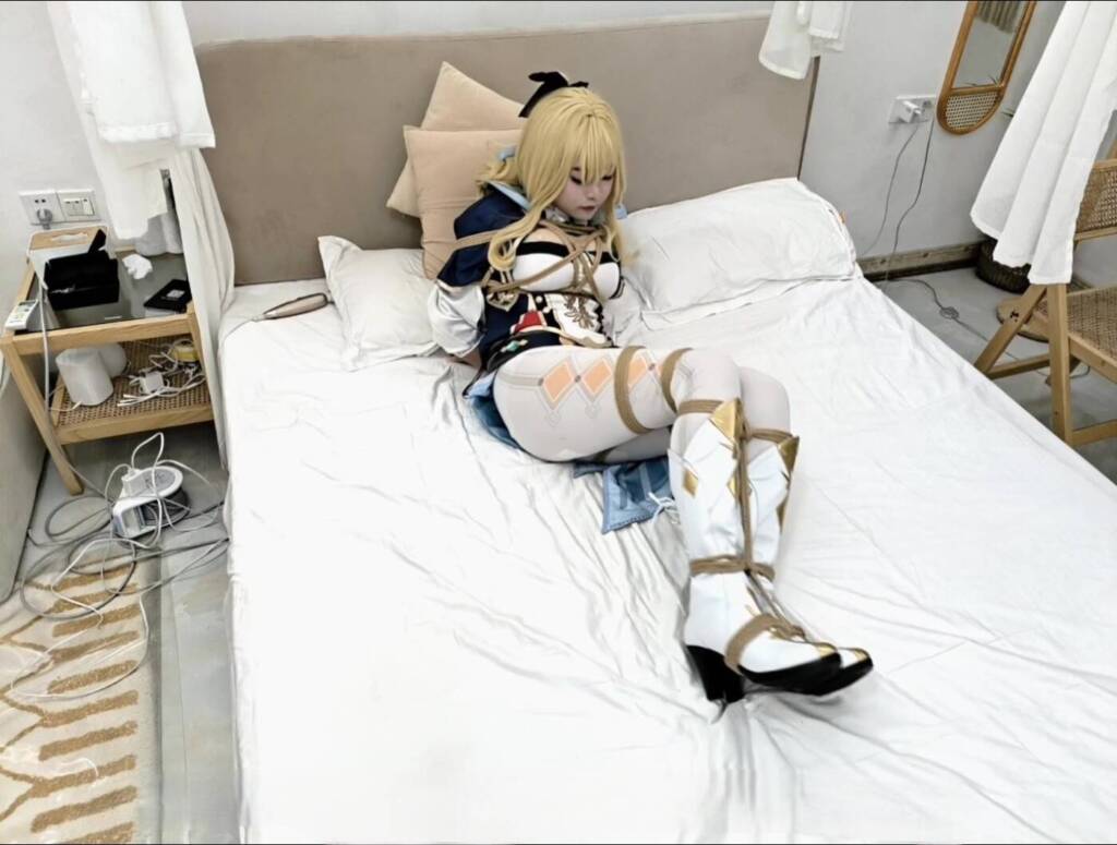 【职业胸手】琴团长的休假自缚遇险【伪娘】-视频-5元站