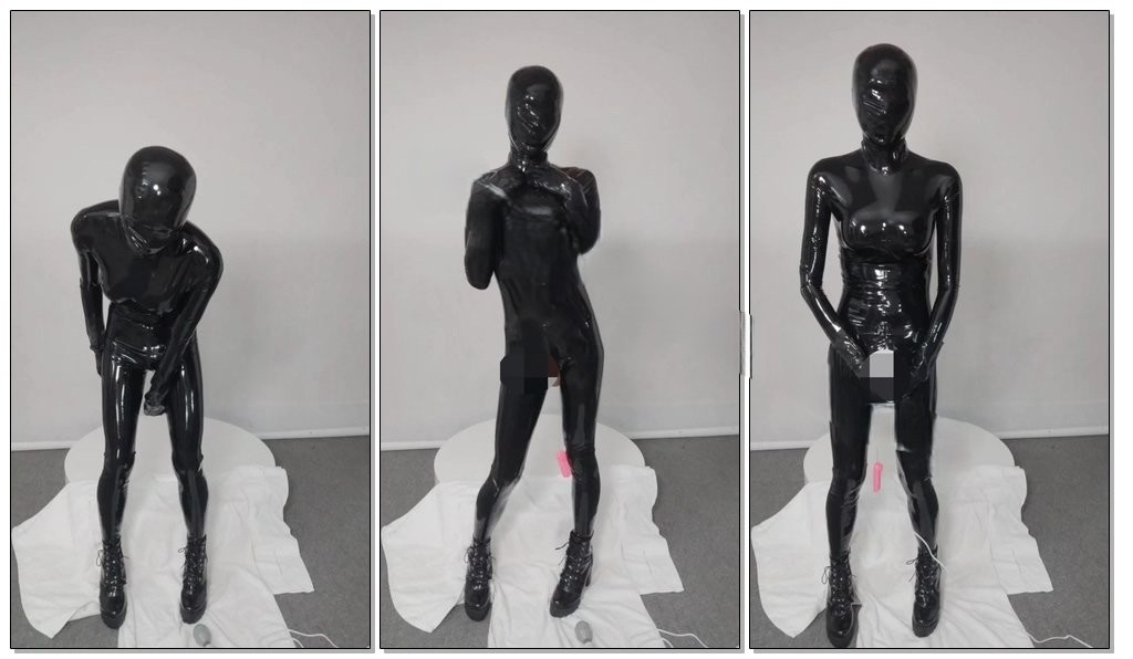 【随便整点活】胶衣直到喷射，舒服-视频-5元站