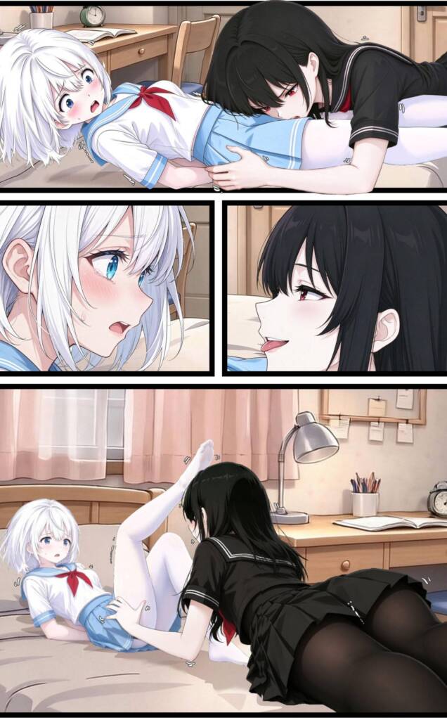 图片[2]-[辣翅溜鱼] 百合JK的拘束游戏 - 5元站-5元站