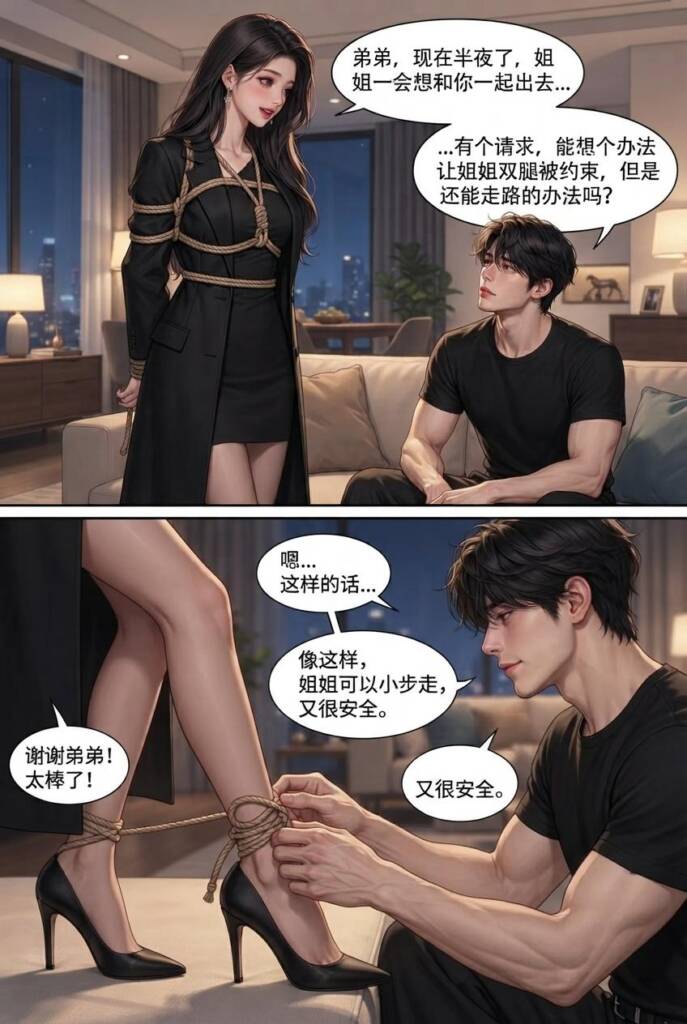 图片[4]-[lians] 我的弟弟是我的主人（姐弟户外失禁篇） [38P] - 5元站-5元站